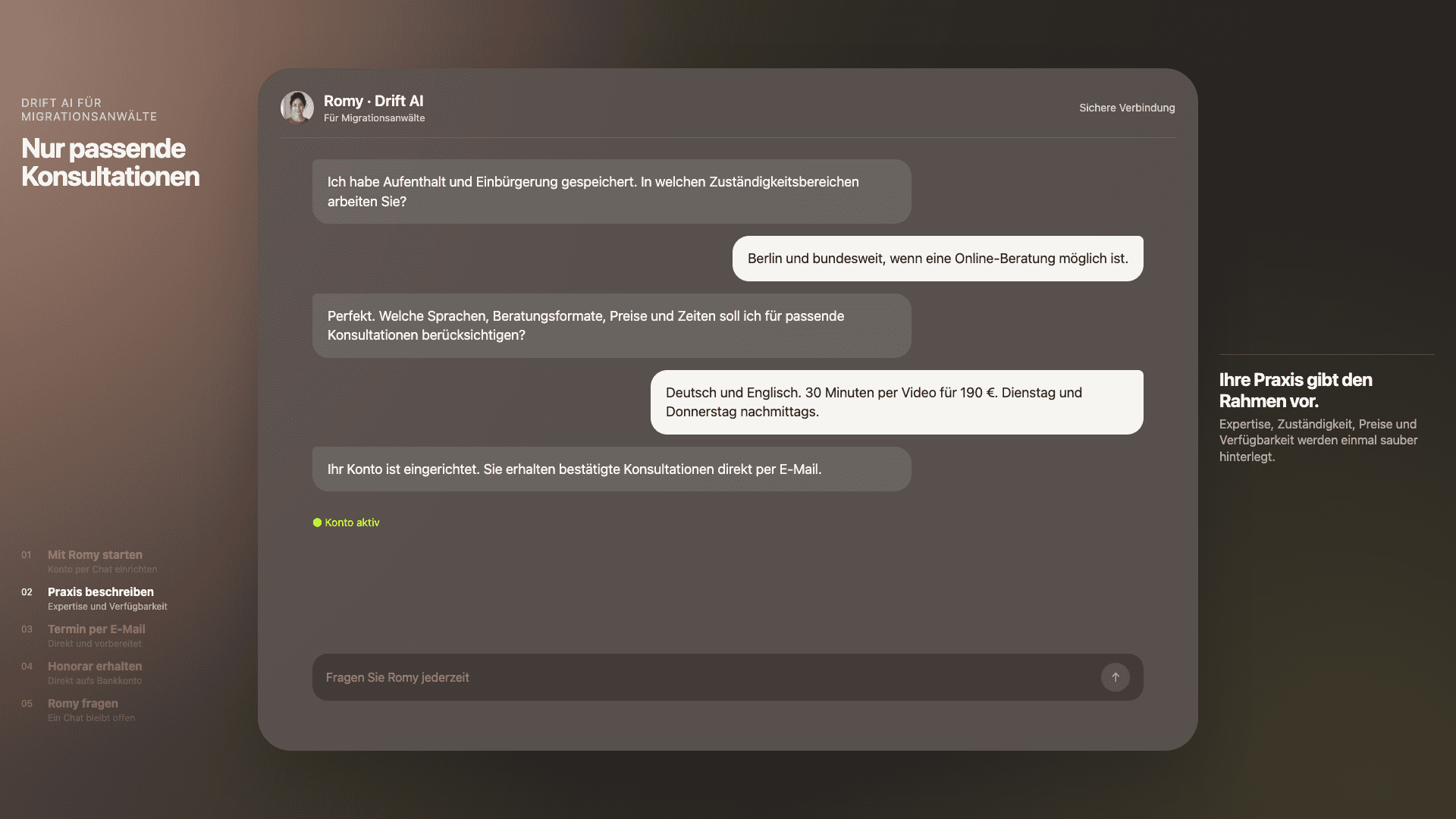 Drift AI für Kanzleien: 2