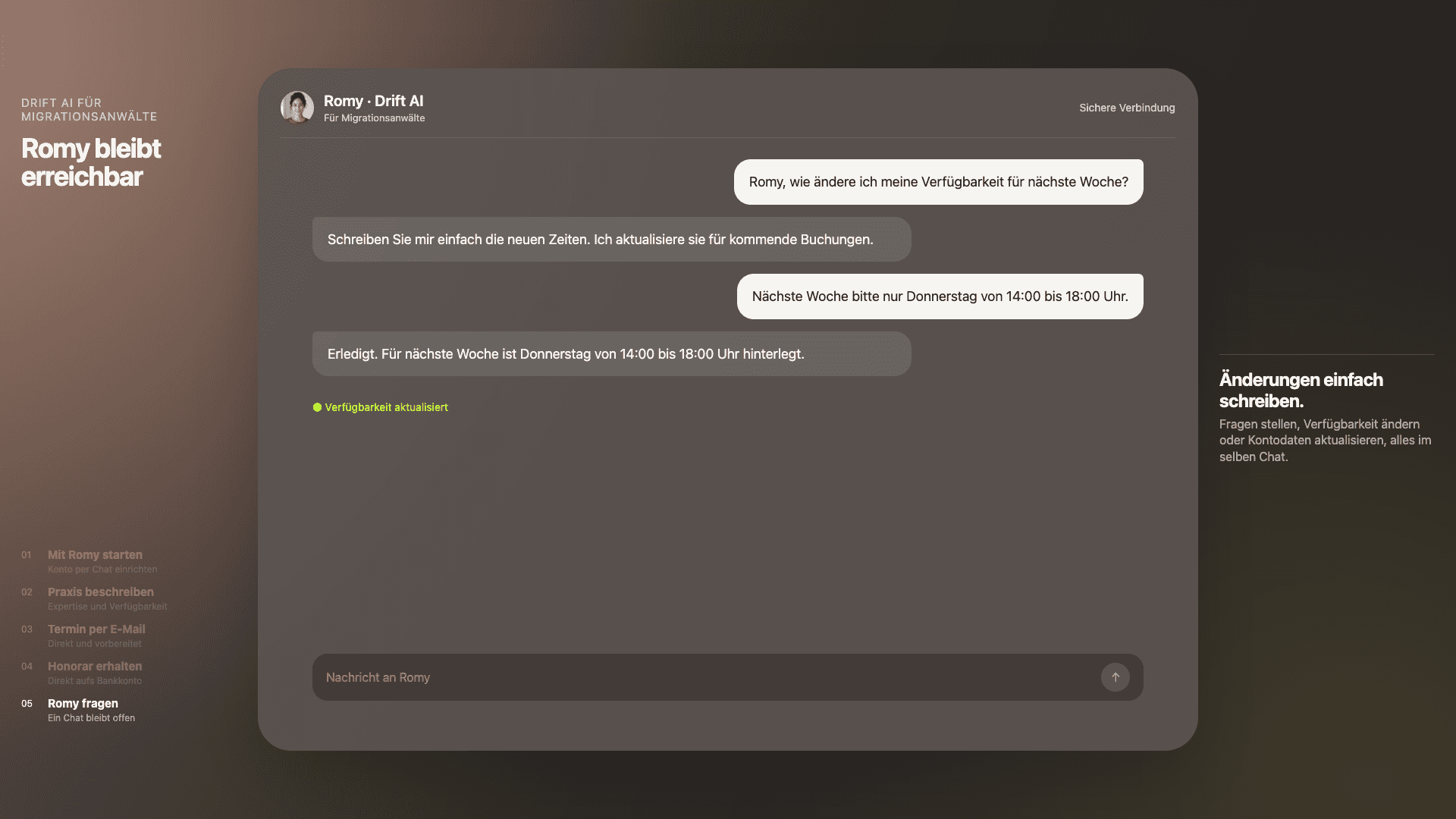Drift AI für Kanzleien: 5