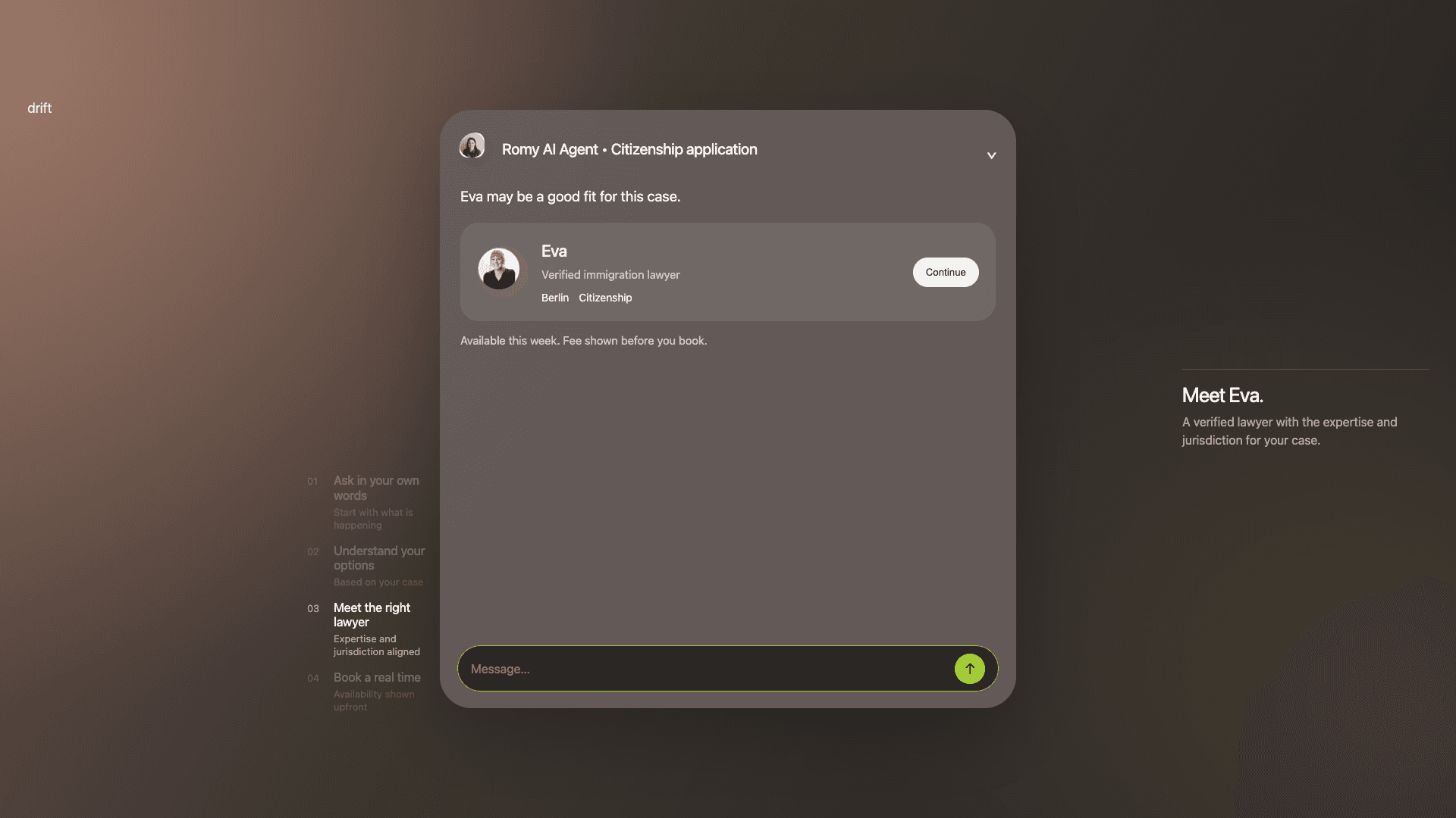 Drift AI product preview
